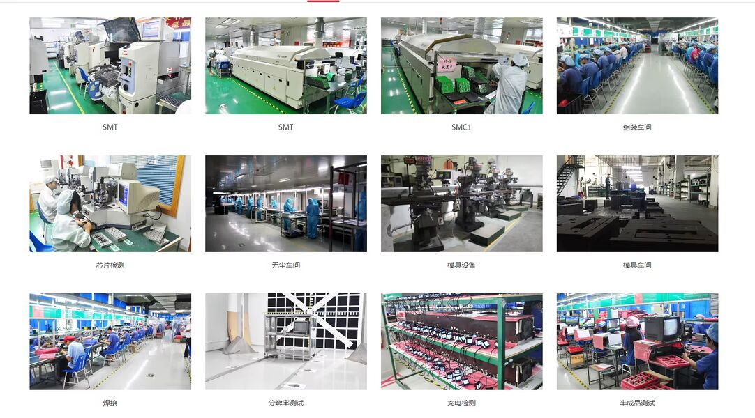 Shenzhen Jinyanuo Electronic Co., Ltd. manufacturer production line