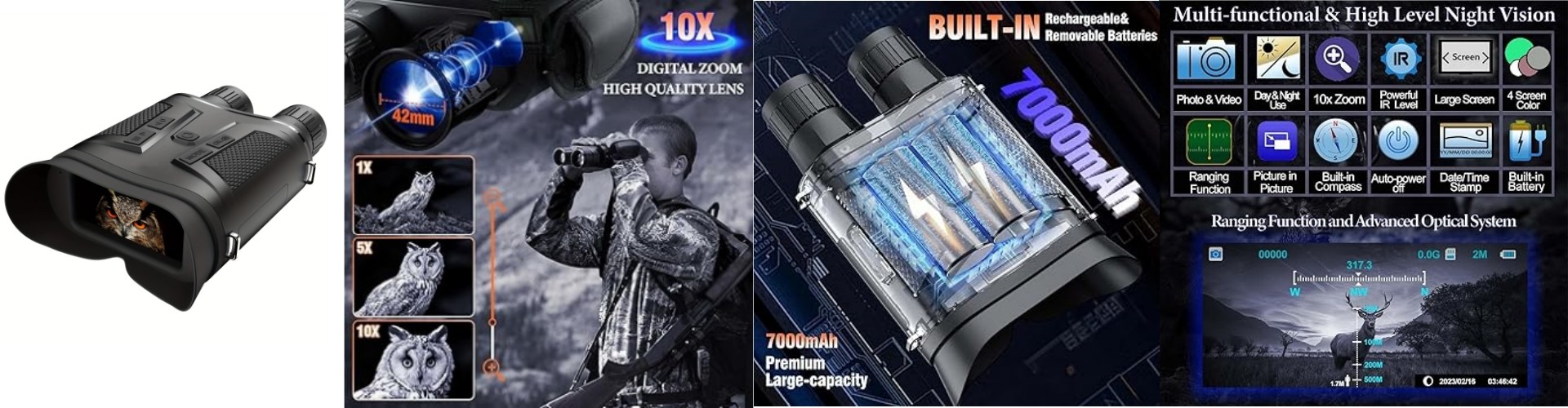 คุณภาพ Night Vision Goggles โรงงาน