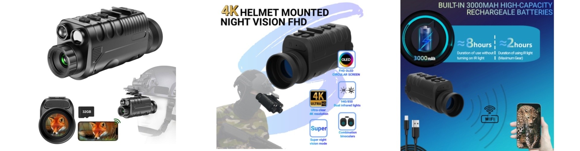 คุณภาพ Night Vision Goggles โรงงาน