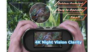 อัพเกรดกล้องส่องทางไกล Night Vision แบบดิจิตอล Mini80 ด้วยภาพถ่ายความละเอียดวิดีโอ 4K 36MP