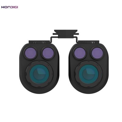 เครื่องแก้วสายตากลางคืนติดหมวกกันหมวก พร้อม 4X Digital Zoom ความละเอียดภาพ 42M และการเชื่อมต่อ WIFI